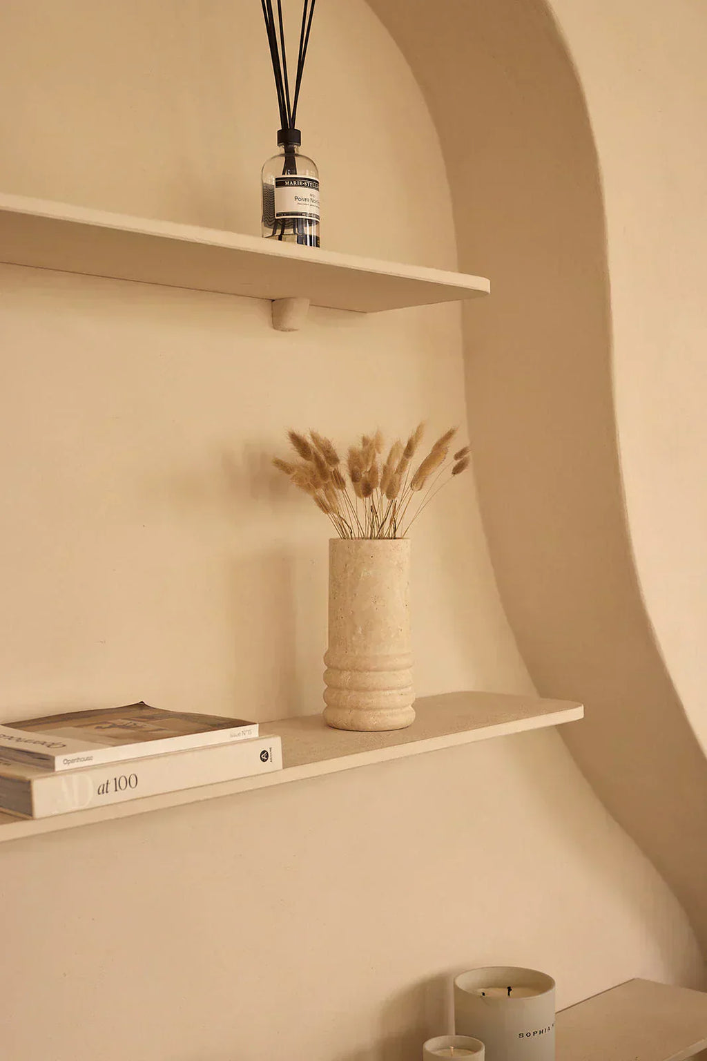 Koral Vaas Ø12x25 cm